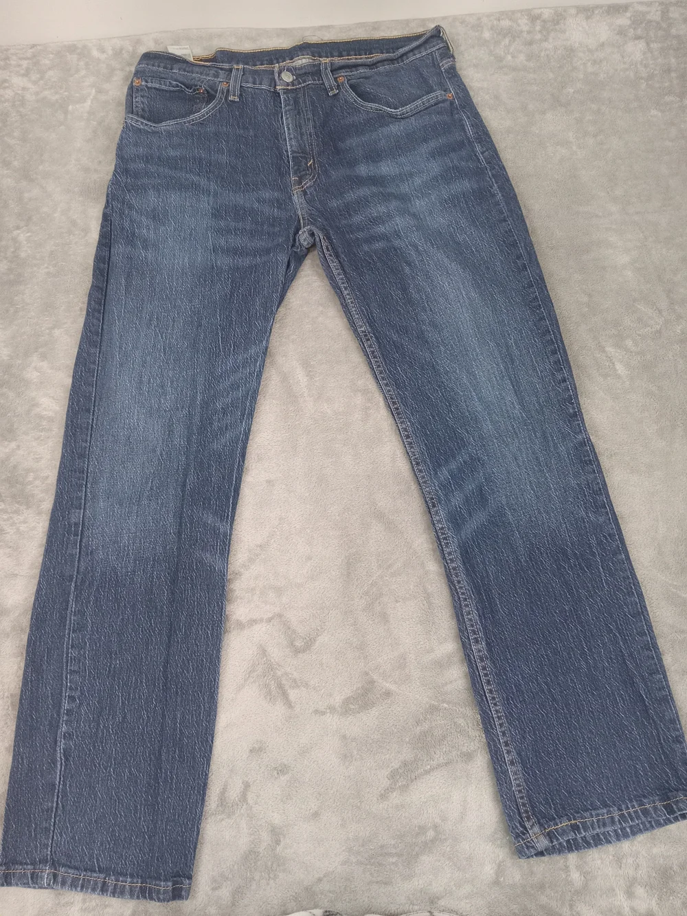 Levi's Men's 559 Relaxed Straight Jeans - Dark Blue Size 34x30